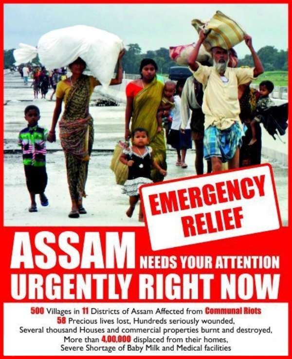 Help the Riot Victims of Assam Jamaat-e-Islami Hind Appeals to the Benevolent