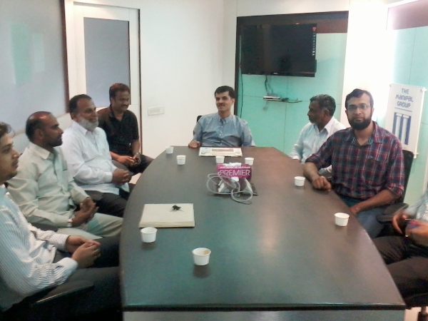Jamaat Delegation met Udayavani Kannada Daily