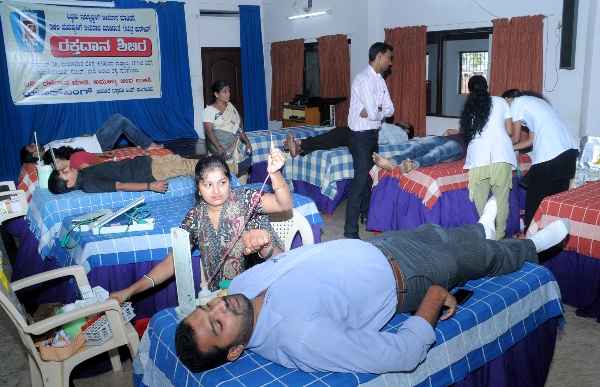 Youth Wing organised blood camp