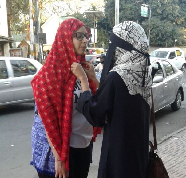 G.I.O. Bangalore observe Hijab Day