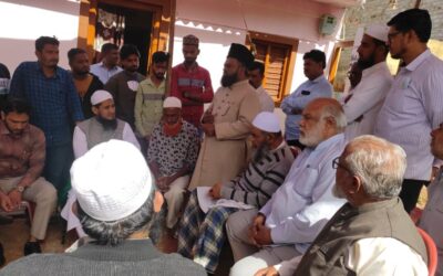 A Delegation Of Muslim Leaders, Led By JIH Karnataka Vice President, Visited Lynched Persons’ Families In Nargund